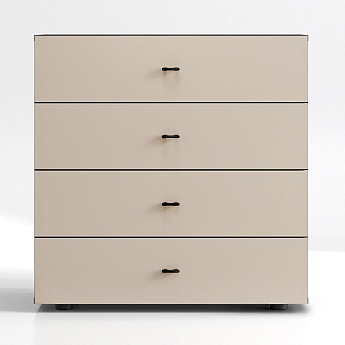 Комод "Гиза" 4 ящика (Дуб Венге/Меланж)