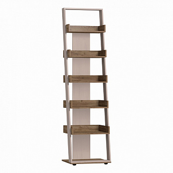 Стеллаж "Nature-Нейче 95" (Дуб табачный Craft/Мокко)