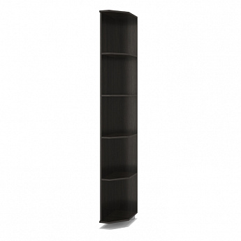 Стеллаж угловой "Карина К64" (Венге)