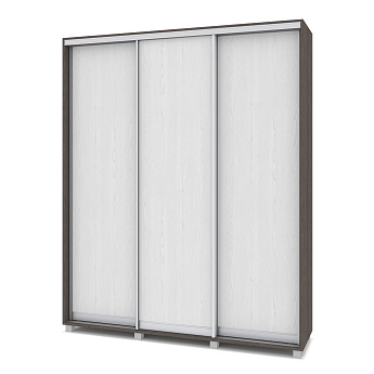 Шкаф-купе 3-х дв. "Роланд Р481" (Анкор темный/Анкор светлый)